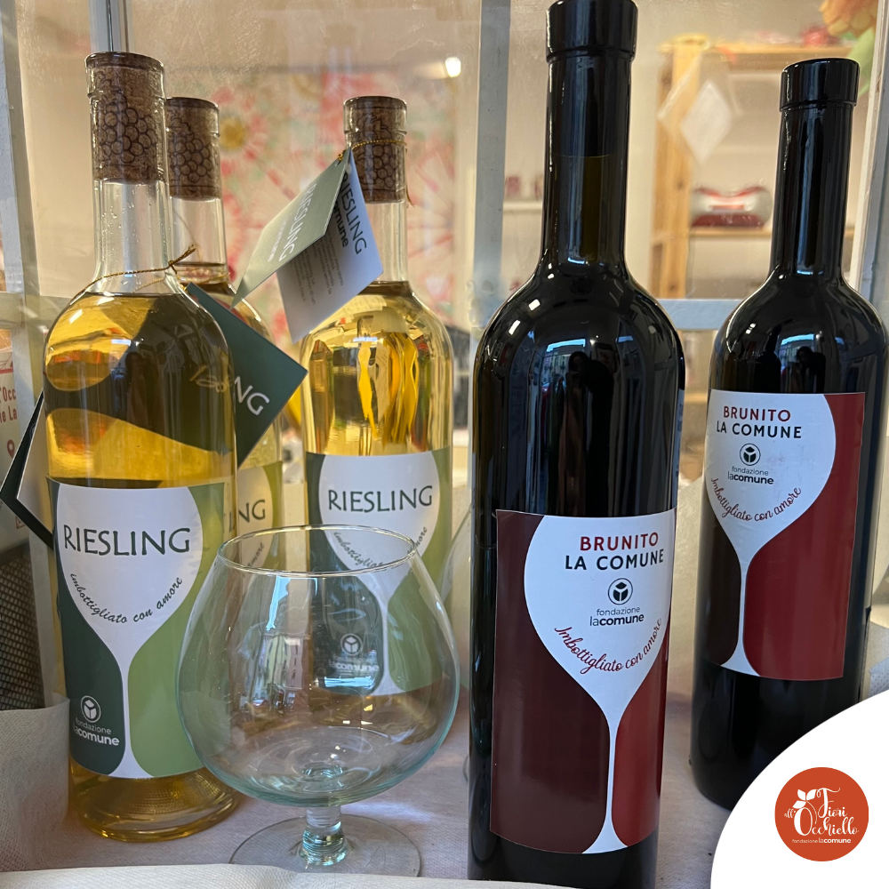 Cassa di vino a scelta tra Brunito e Riesling